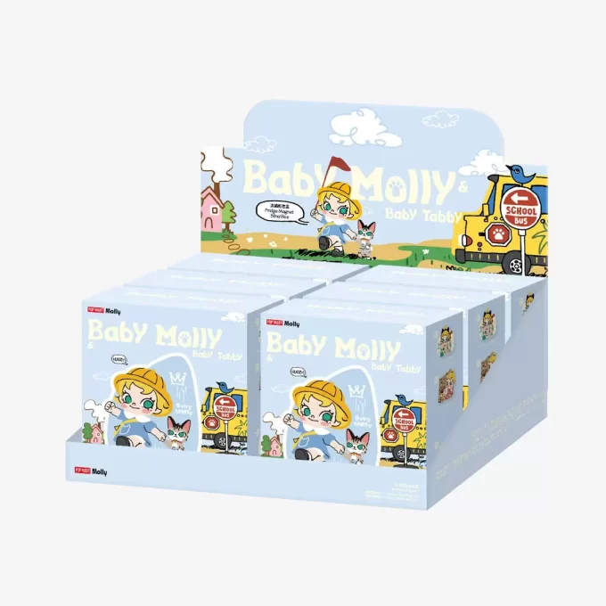 Baby Molly & Baby Tabby Series-Fridge Magnet Blind Box Baby Molly & Baby Tabby Series-Fridge Magnet Blind Box