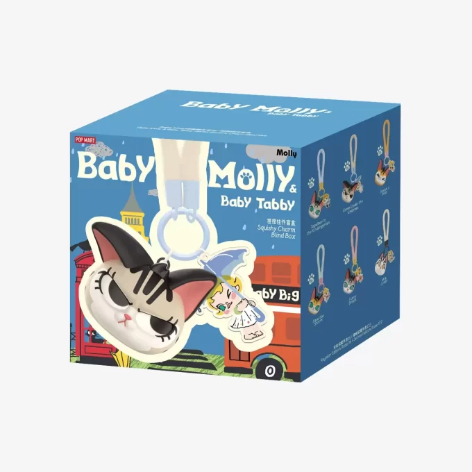Baby Molly & Baby Tabby Series-Pinch Pendant Blind Box Baby Molly & Baby Tabby Series-Pinch Pendant Blind Box