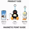 Baby Molly × Pingu Happy Fishing Series-Vinyl Plush Pendant Blind Box