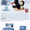 Baby Molly × Pingu Happy Fishing Series-Vinyl Plush Pendant Blind Box