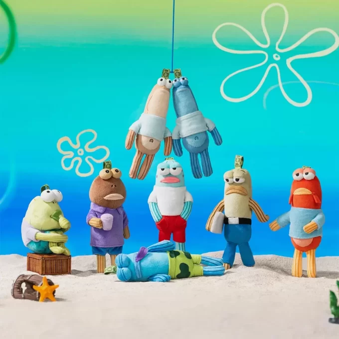 Bikini Bottom Buddies – Whimsical Plush