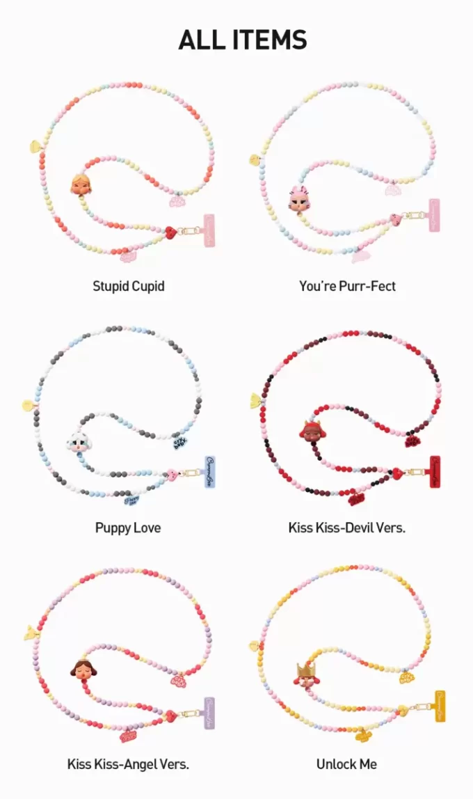 CRYBABY Crying For Love Series-Phone Charm Blind Box