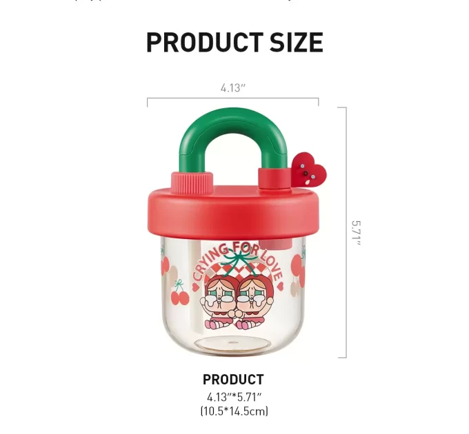 CRYBABY Crying For Love Series-Straw Cup