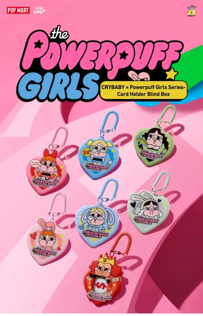 CRYBABY× Powerpuff Girls Series-Card Holder Blind Box