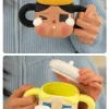 CRYBABY Sad Club Series-Ceramic Cup (Golden)