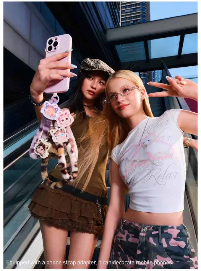 CRYBABY Wild But Cutie Series-Phone Charm Blind Box