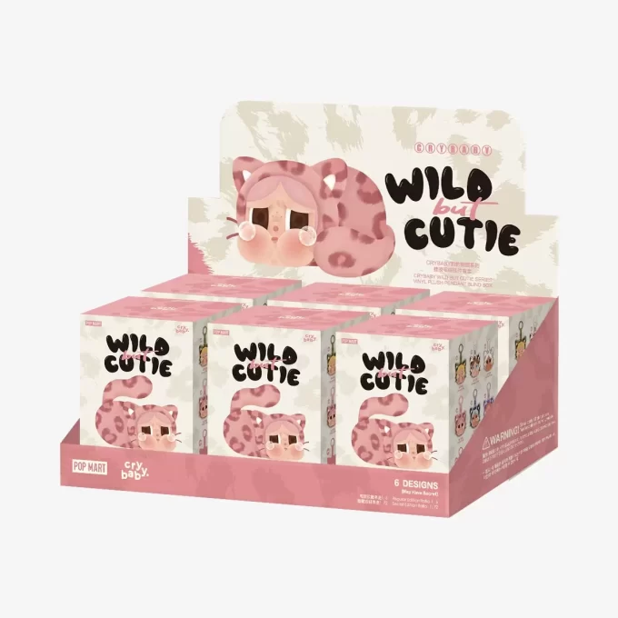 CRYBABY Wild But Cutie Series – Vinyl Plush Pendant Blind Box