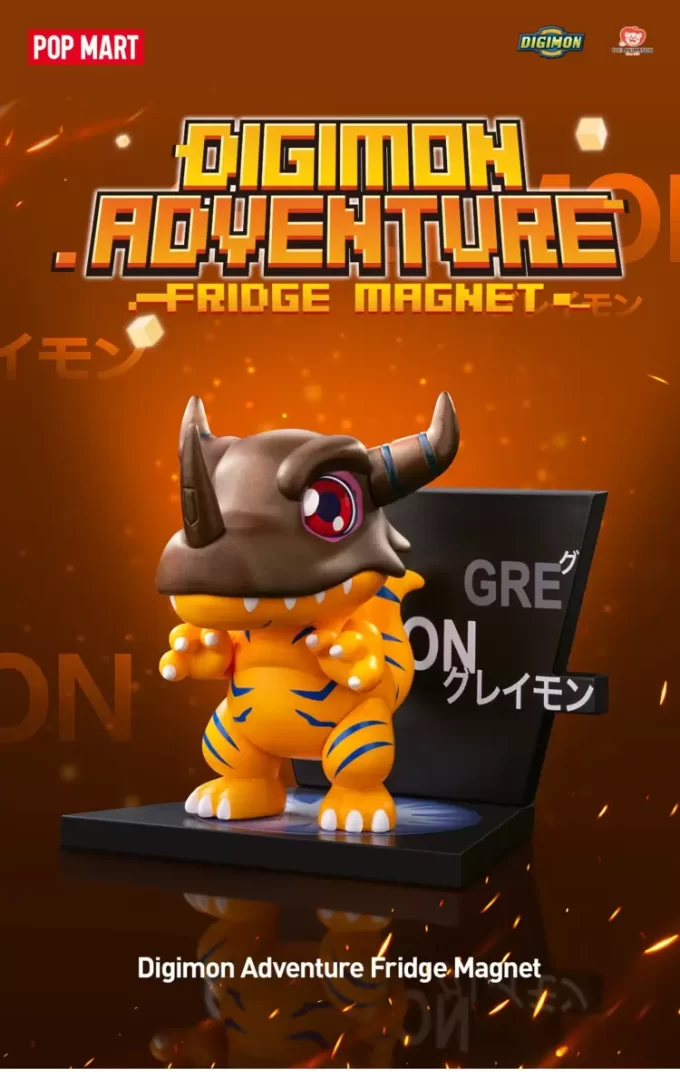 Digimon Adventure Fridge Magnet Series Figures
