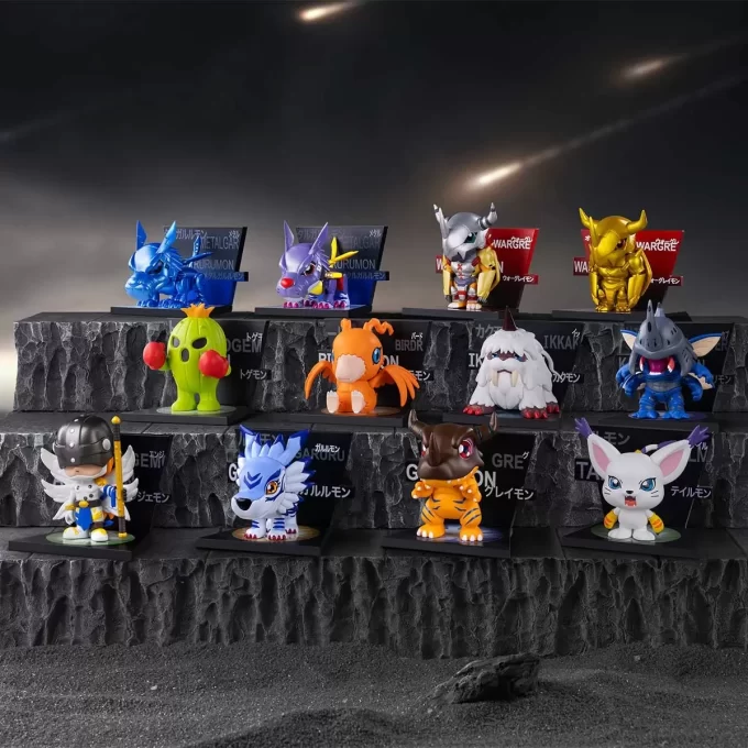Digimon Adventure Fridge Magnet Series Figures