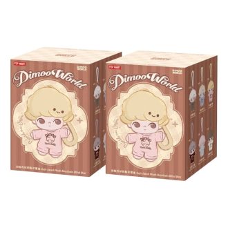 Dimoo Crush on Coffee Plush Keychain Sealed Case (2 Blind Boxes)