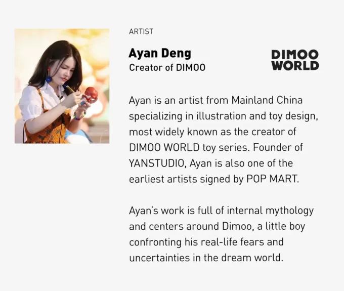 DIMOO Dating Series-7.8 Inch Plush