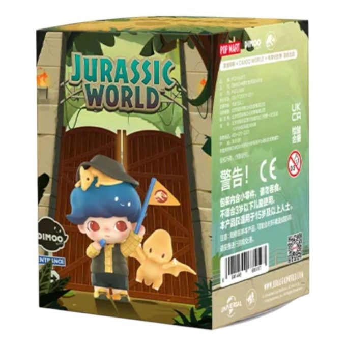 Dimoo Jurassic World Figures Sealed Case (1 Blind Box)