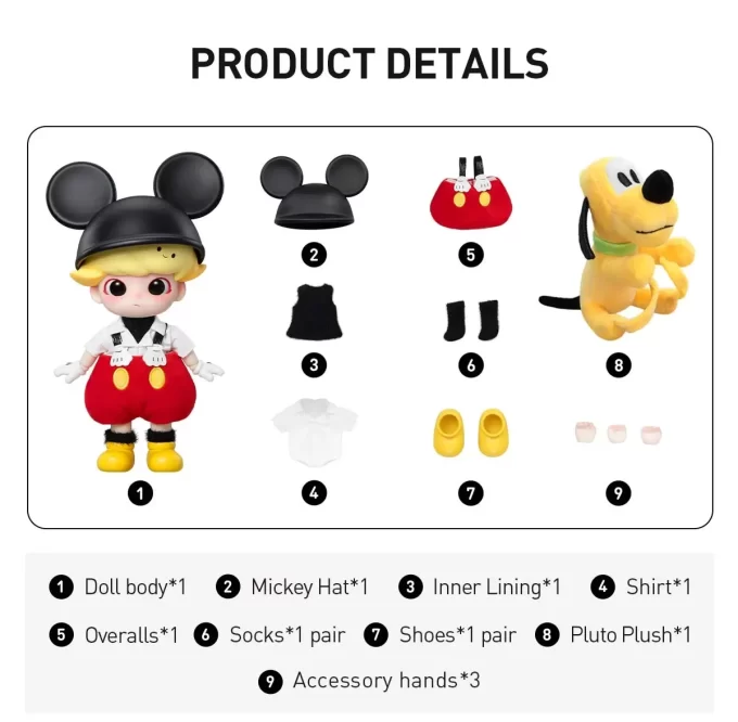 DIMOO MICKEY 1/8 Action Figure