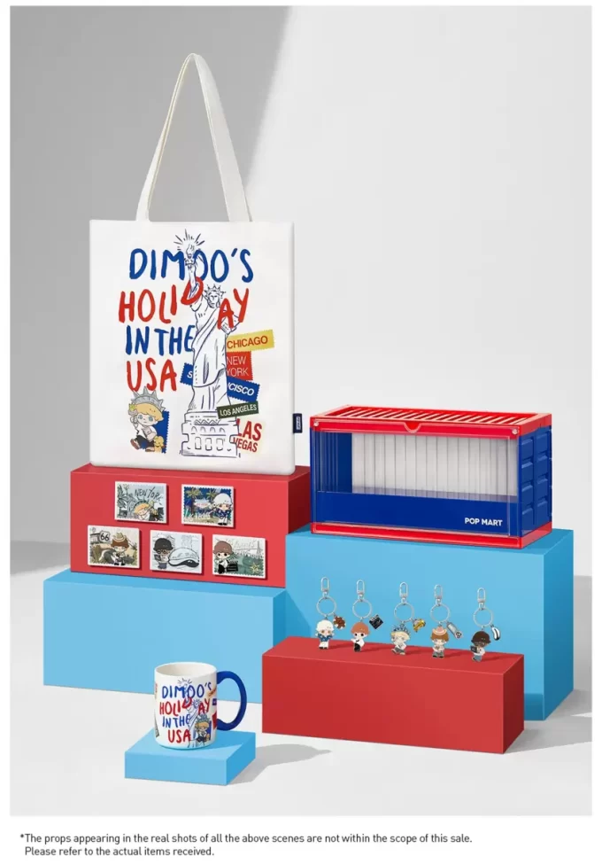 DIMOO’S HOLIDAY IN THE USA SERIES-Canvas Bag