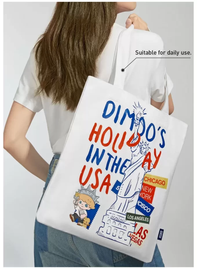DIMOO’S HOLIDAY IN THE USA SERIES-Canvas Bag