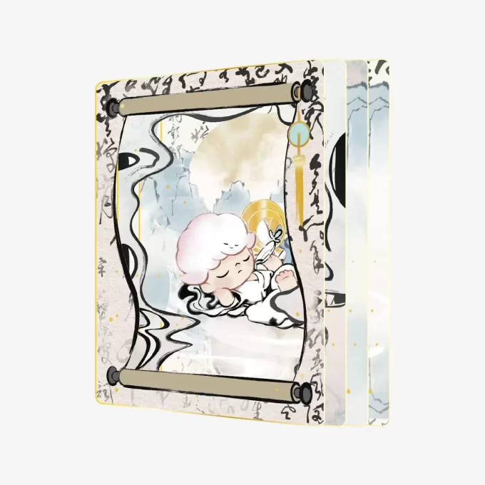 DIMOO Stories In The Cup Series Figures Art Collection Cards