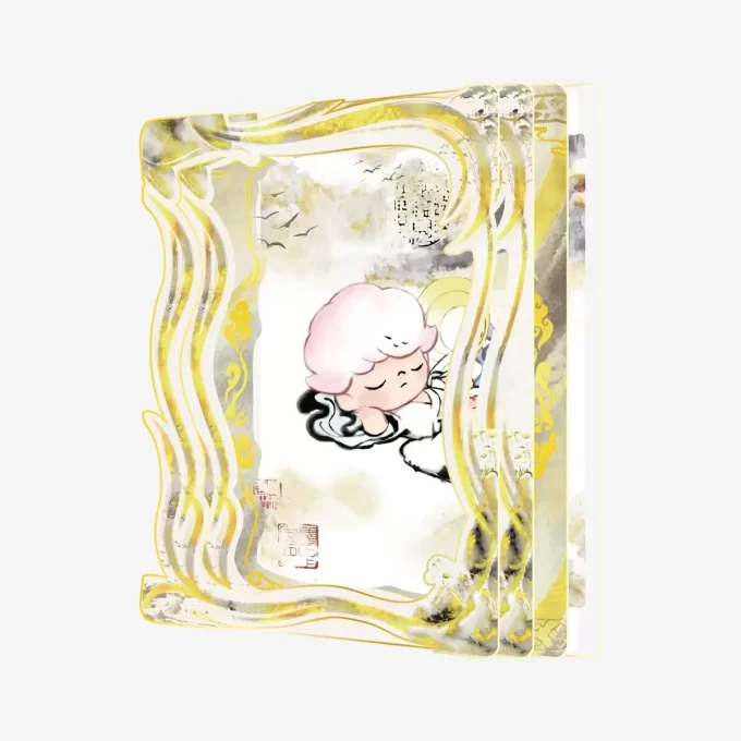 DIMOO Stories In The Cup Series Figures Art Collection Cards