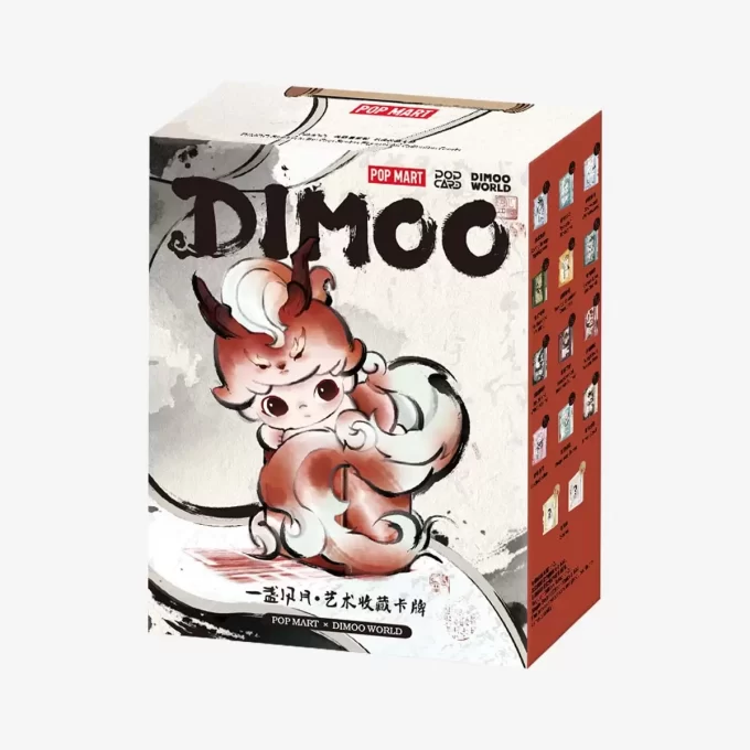 DIMOO Stories In The Cup Series Figures Art Collection Cards