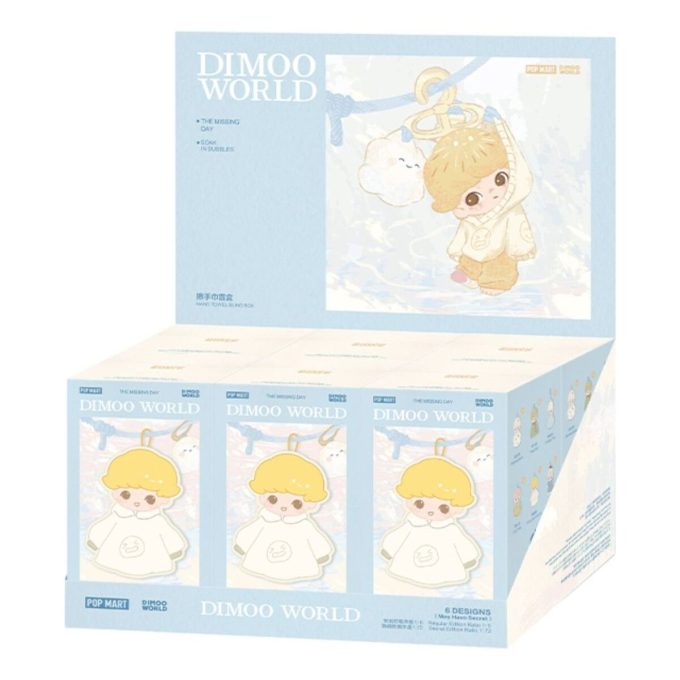 Dimoo The Missing Day Series Hand Towel Sealed Case (6 Blind Boxes)