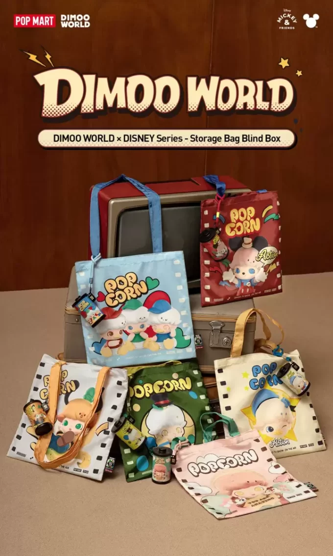 DIMOO WORLD × DISNEY Series-Storage Bag Blind Box