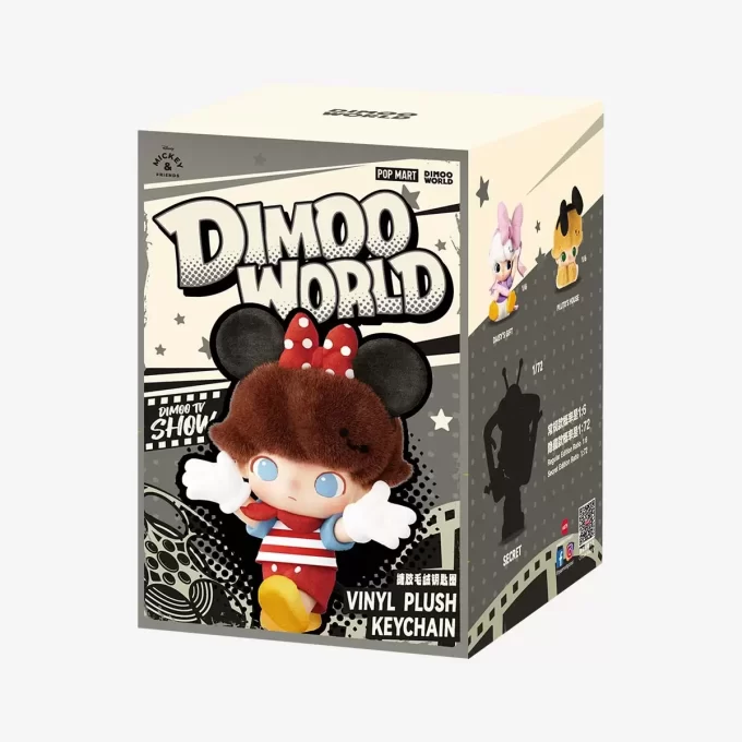 DIMOO WORLD × DISNEY Series-Vinyl Plush Keychain Blind Box