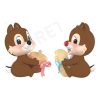 Disney Chip “N Dale Fun Loving Brother Series Figures “Exchange Gift” Secret Edition