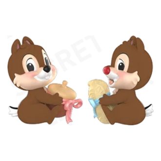 Disney Chip “N Dale Fun Loving Brother Series Figures “Exchange Gift” Secret Edition