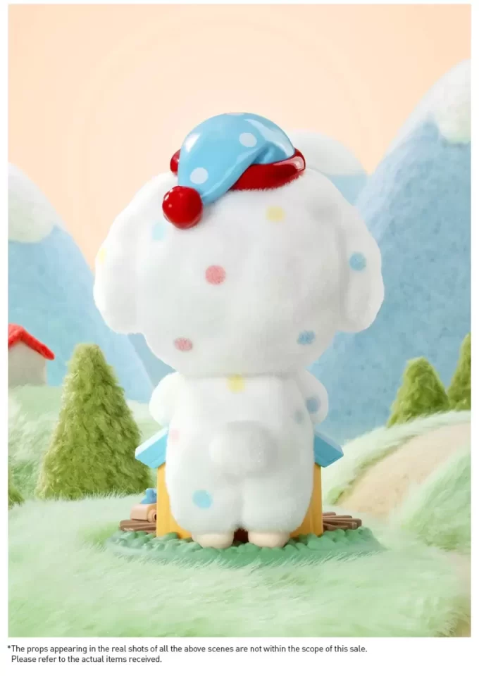 HACIPUPU Fluffy Puppy Figure