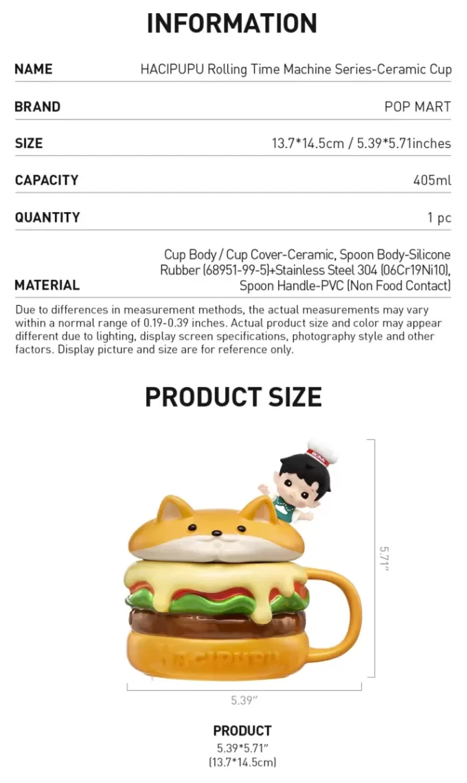 HACIPUPU-Rolling Time Machine Series-Ceramic Cup