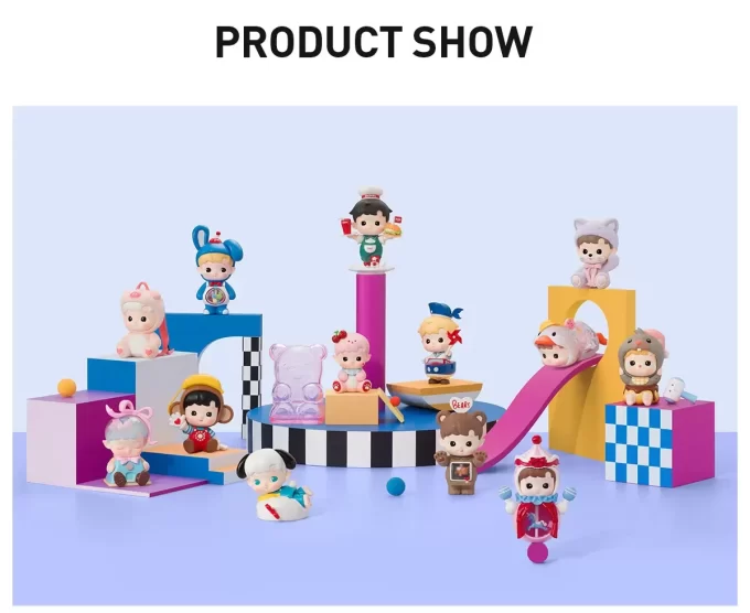 HACIPUPU Rolling Time Machine Series Figures