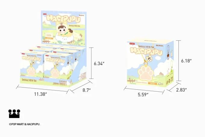 HACIPUPU Snuggle With You Series-Plush Bag Blind Box