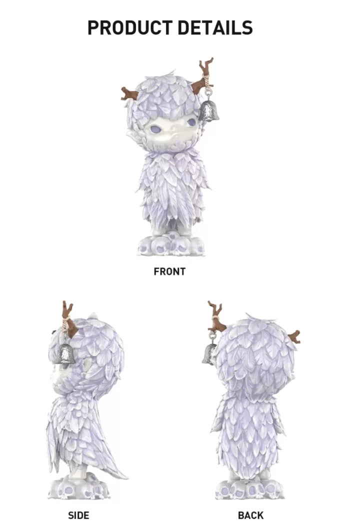 Hirono Ceramic Feather Figurine