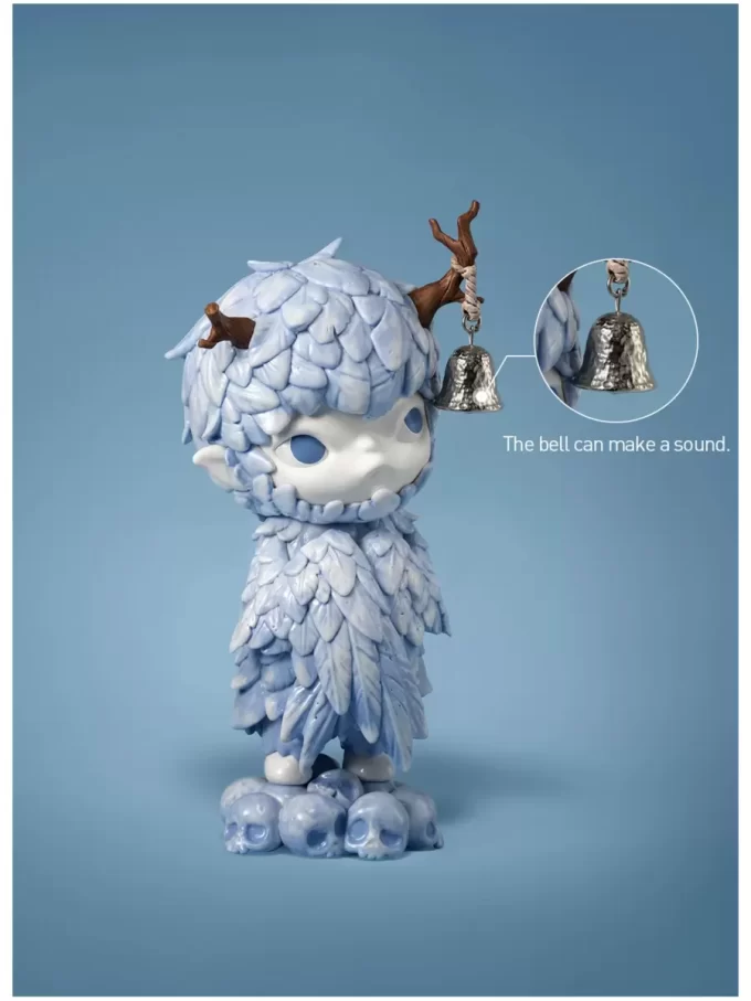 Hirono Ceramic Feather Figurine