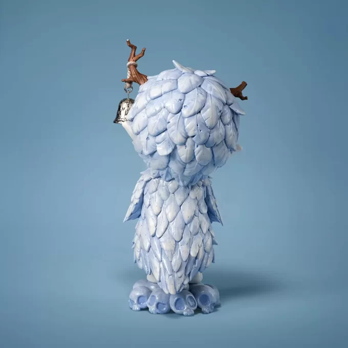 Hirono Ceramic Feather Figurine