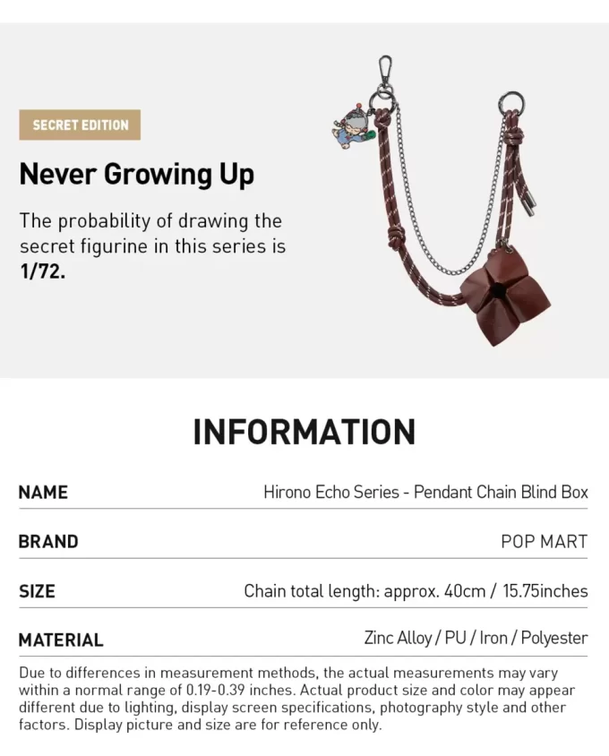 Hirono Echo Series – Pendant Chain Blind Box