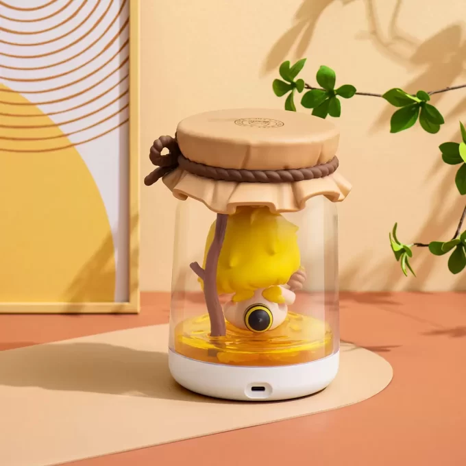 HONEY BEEDY Jar Light Figurine
