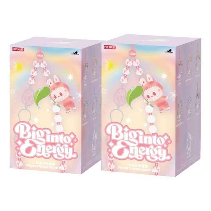 Labubu Big into Energy Phone Charm Sealed Case (2 Blind Boxes)