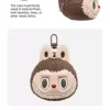 LABUBU Originals-Brown Silicone Earphone Bag
