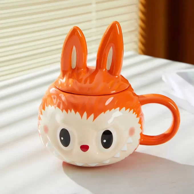 LABUBU Originals – Orange Profiled Mug