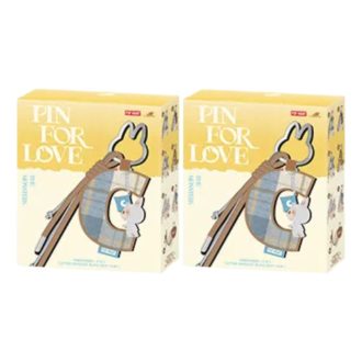 Labubu Pin for Love Letter Pendant Sealed Case (A-M) (2 Blind Boxes)