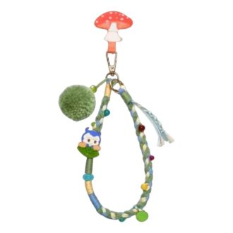 Labubu Pom Party Key Chain “Green”