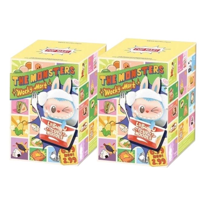 Labubu Wacky Mart Figure Sealed Cases (2 Blind Boxes)
