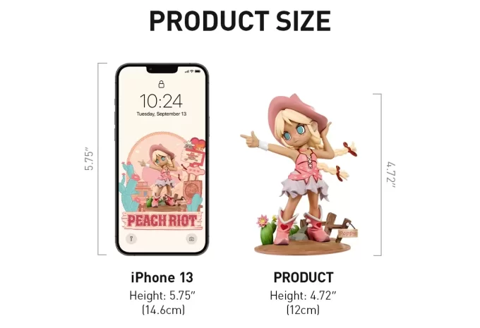 Lil Peach Riot Western Riot Figurines