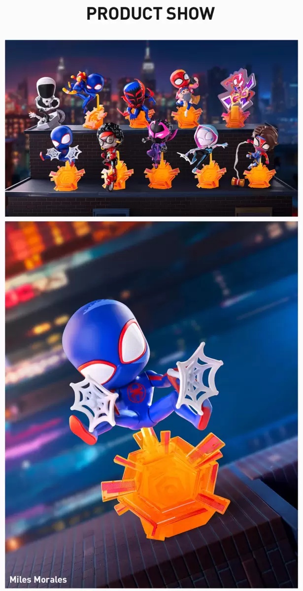 Marvel Spider-Man Across The Spider-Verse Series Figures Marvel Spider-Man Across The Spider-Verse Series Figures