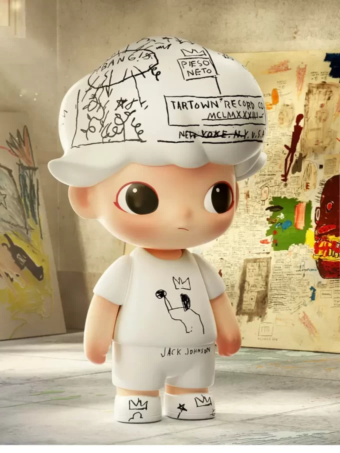 MEGA COLLECTION 1000% JUST DIMOO × Jean-Michel Basquiat