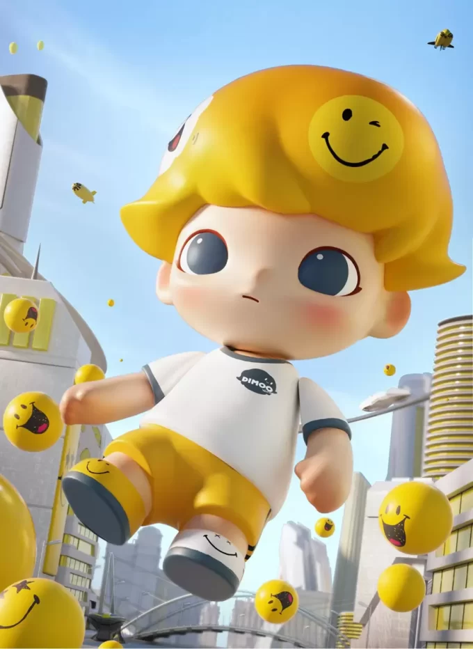 MEGA COLLECTION 1000% JUST DIMOO × SmileyWorld MEGA COLLECTION 1000% JUST DIMOO × SmileyWorld