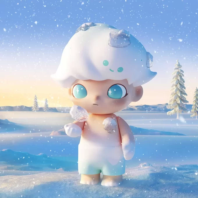 MEGA COLLECTION 1000% JUST DIMOO Snowman