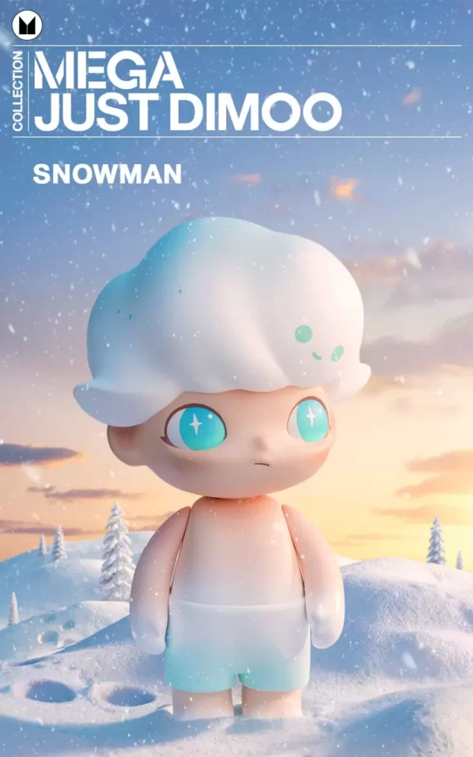 MEGA COLLECTION 1000% JUST DIMOO Snowman