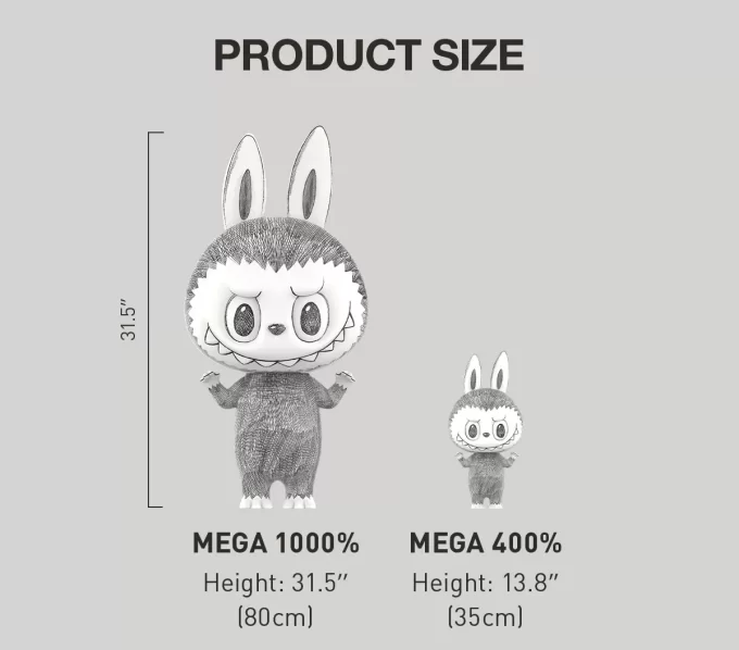 MEGA LABUBU 1000% Sketch