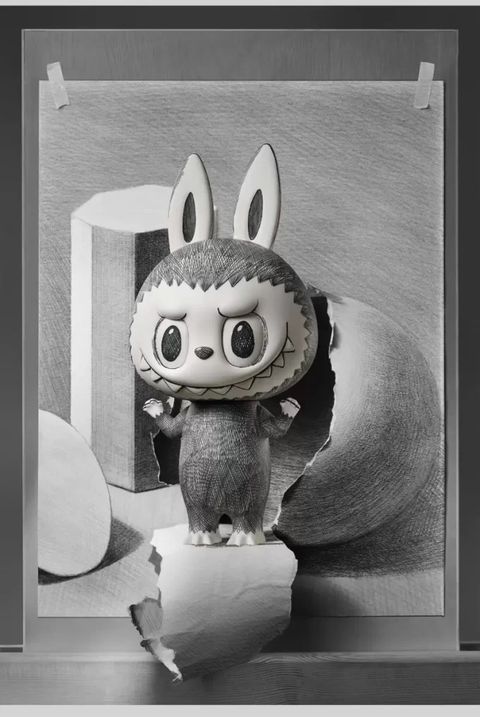 MEGA LABUBU 1000% Sketch